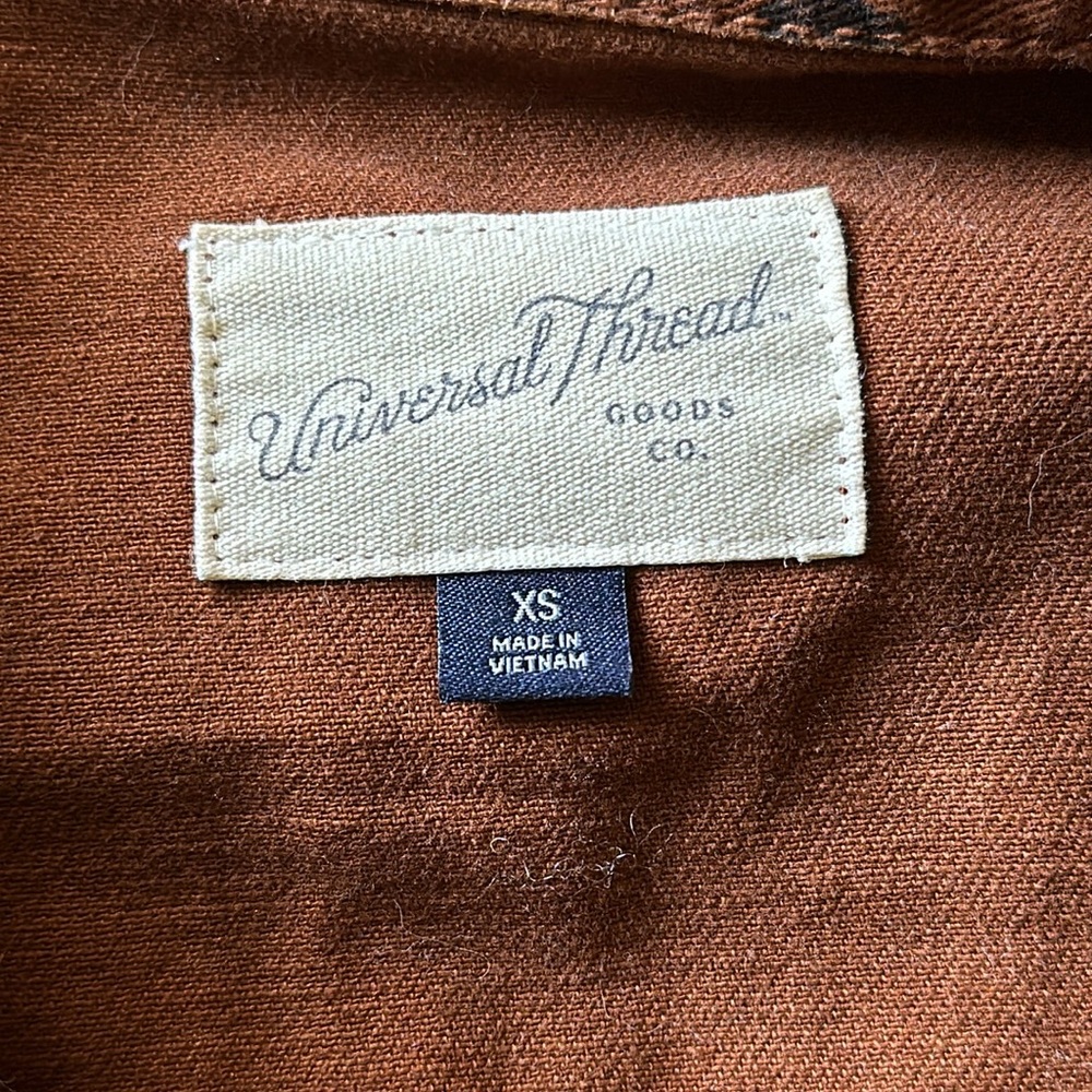 Universal Thread Leopard Print Chore Jacket - image 3